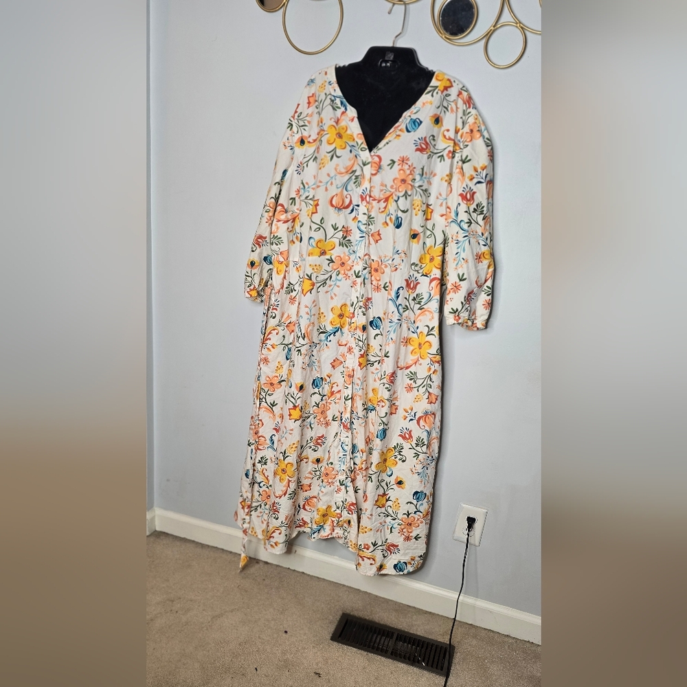 Floral Print Women's Dress